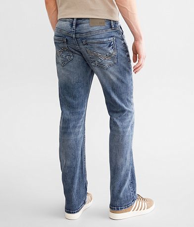 BKE Jake Straight Stretch Jean BACK