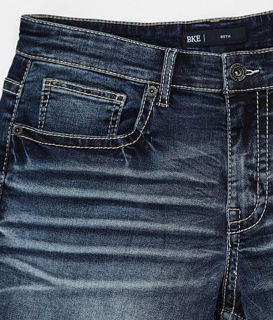 BKE Seth Straight Stretch Jean misc detail 1 view