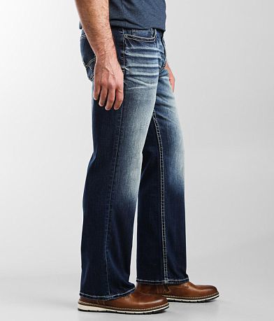 BKE Seth Straight Stretch Jean full left side view