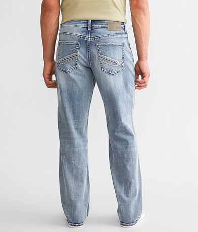 BKE Seth Straight Stretch Jean back view