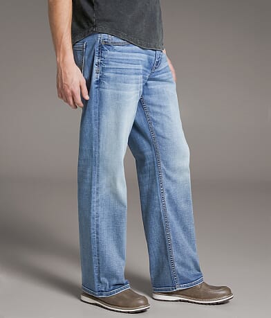 BKE Seth Straight Stretch Jean full left side view