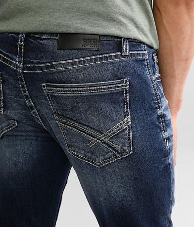 BKE Fulton Boot Stretch Jean back pocket view