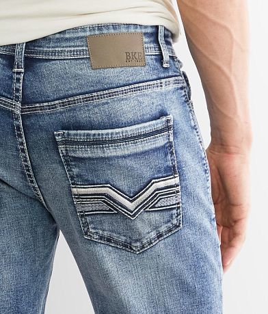 BKE Aiden Boot Stretch Jean back pocket view