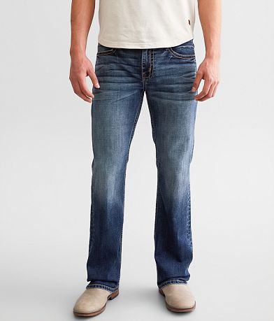 Silver Jeans Co. Men's Jace Slim Fit Bootcut Jeans, Med Wash Sdk282, 31W x  30L : : Clothing, Shoes & Accessories