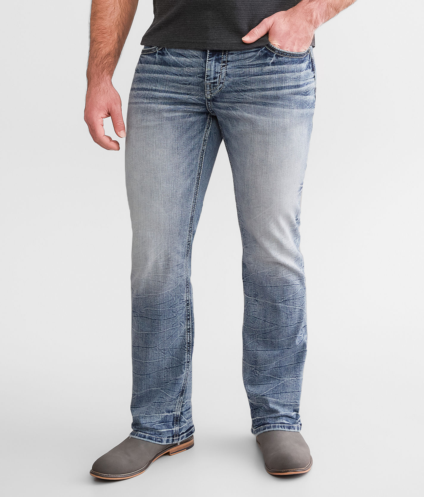 Boot Bke Fulton Bootleg BKE Tyler Stretch Jean Men's Jeans In