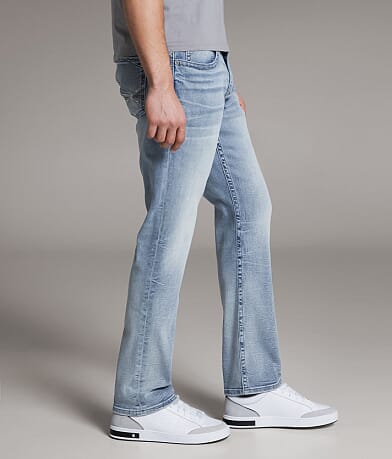 BKE Nolan Straight Stretch Jean full left side view