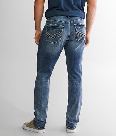 BKE Ethan Straight Stretch Jean back view