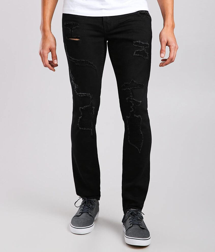 BKE Alec Skinny Stretch Jean - Men's Jeans in Black | Buckle