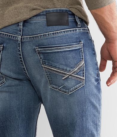 BKE Tyler Boot Stretch Jean back pocket view