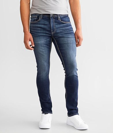 BKE Elliott Taper Stretch Jean front view