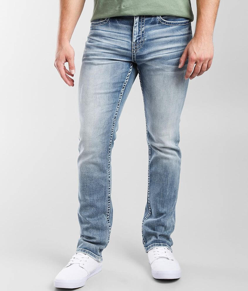 BKE Alec Straight Stretch Jean front view