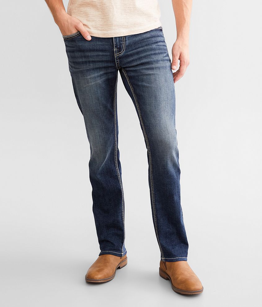 BKE Alec Straight Stretch Jean front view