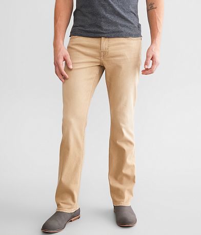 Departwest Twill Jogger Stretch Pant - Men's Pants in Light Grey