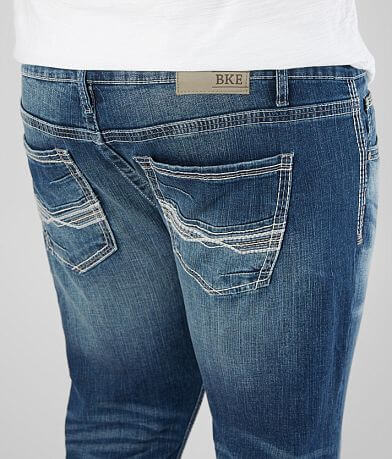 BKE Big &amp; Tall - Jake Straight Stretch Jean BACK_POCKET