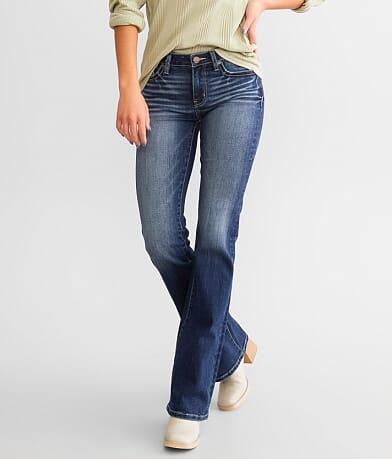 BKE Stella Mid-Rise Boot Stretch Jean front view