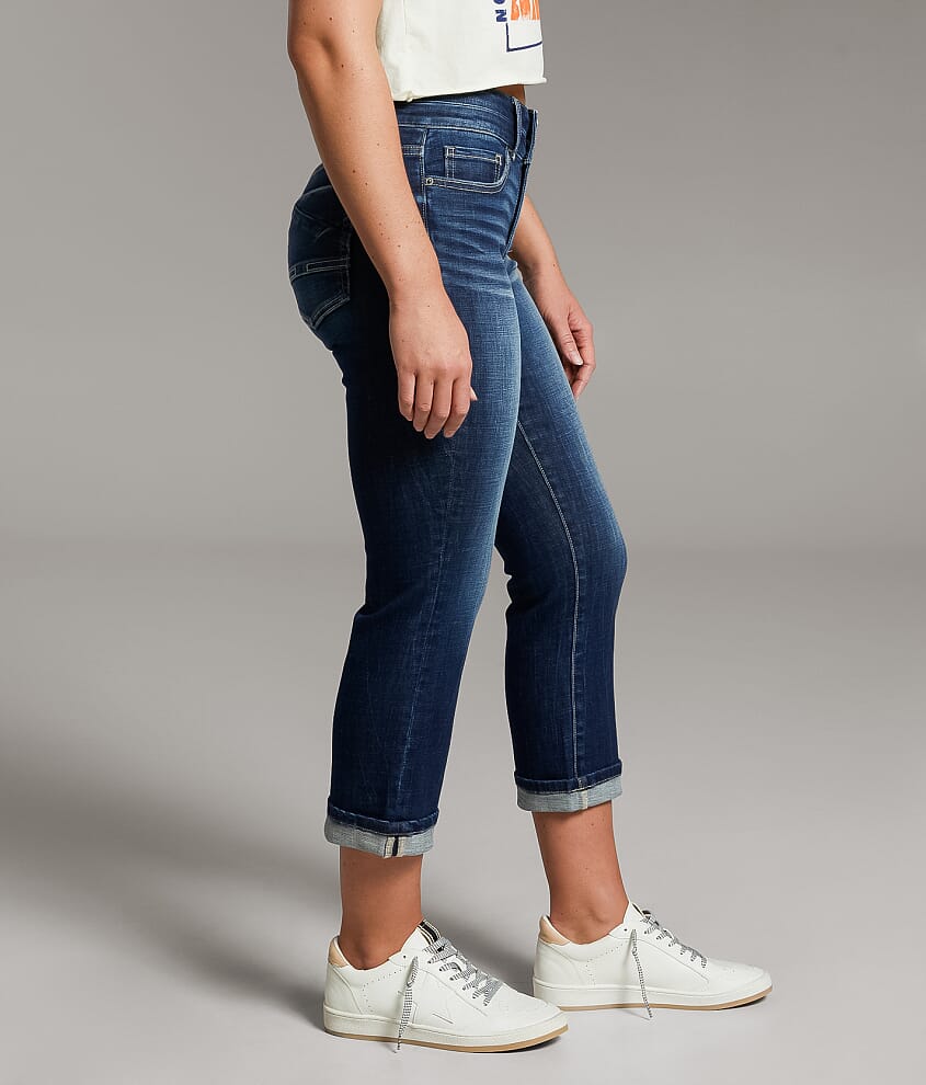 Gabby Capri Stretch Cuffed Jean