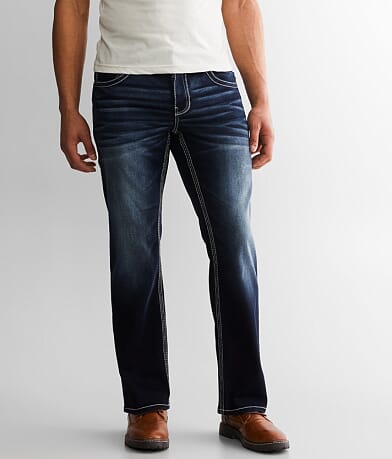Buckle Black Nine Boot Stretch Jean front view