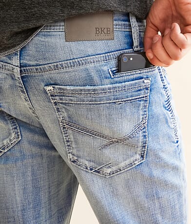 BKE Jake Straight Stretch Jean BACK_POCKET
