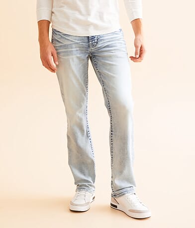 Salvage Mayhem Straight Stretch Jean front view
