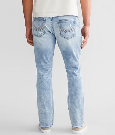 BKE Jake Straight Stretch Jean back view
