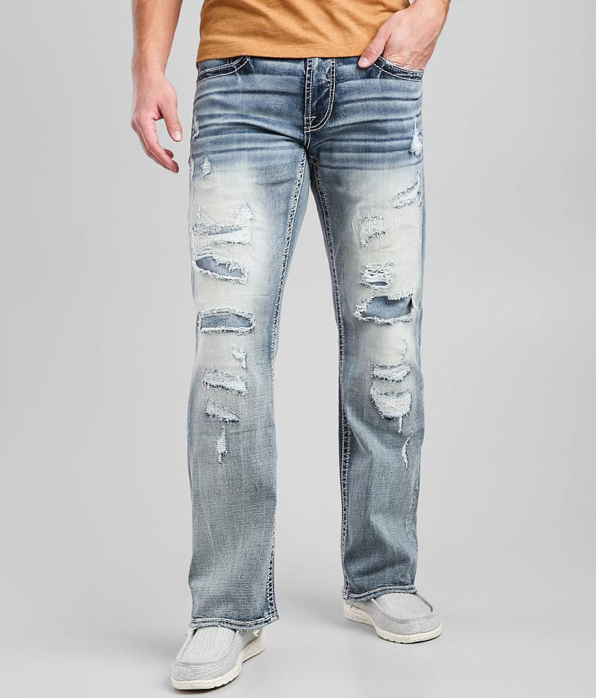 Salvage Mayhem Boot Stretch Jean - Men's Jeans in Gearbox | Buckle