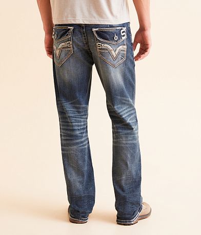 Salvage Mayhem Boot Stretch Jean back view