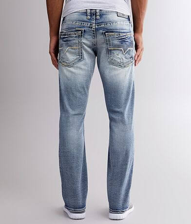 Salvage Mayhem Straight Stretch Jean BACK