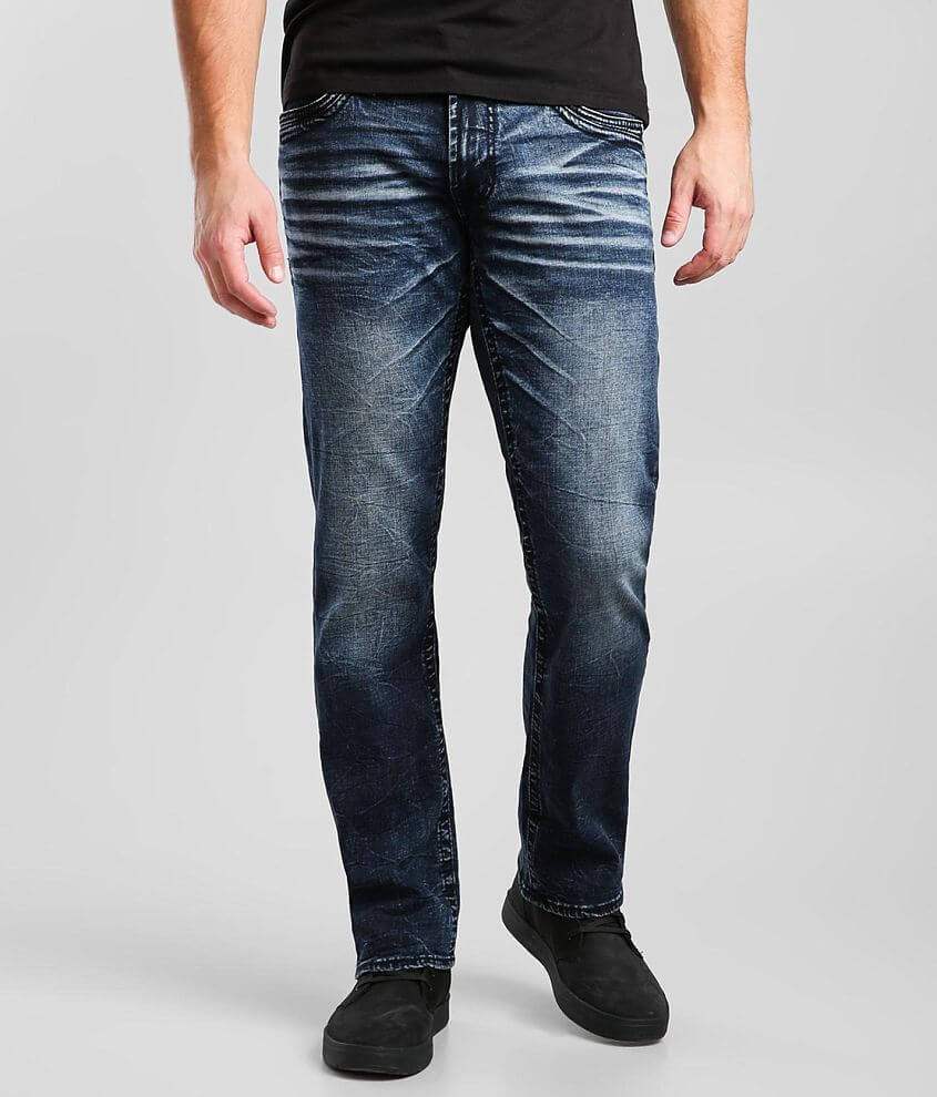 Salvage Mayhem Straight Stretch Jean - Men's Jeans in Crossover | Buckle