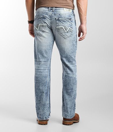 Salvage Mayhem Straight Stretch Jean back view