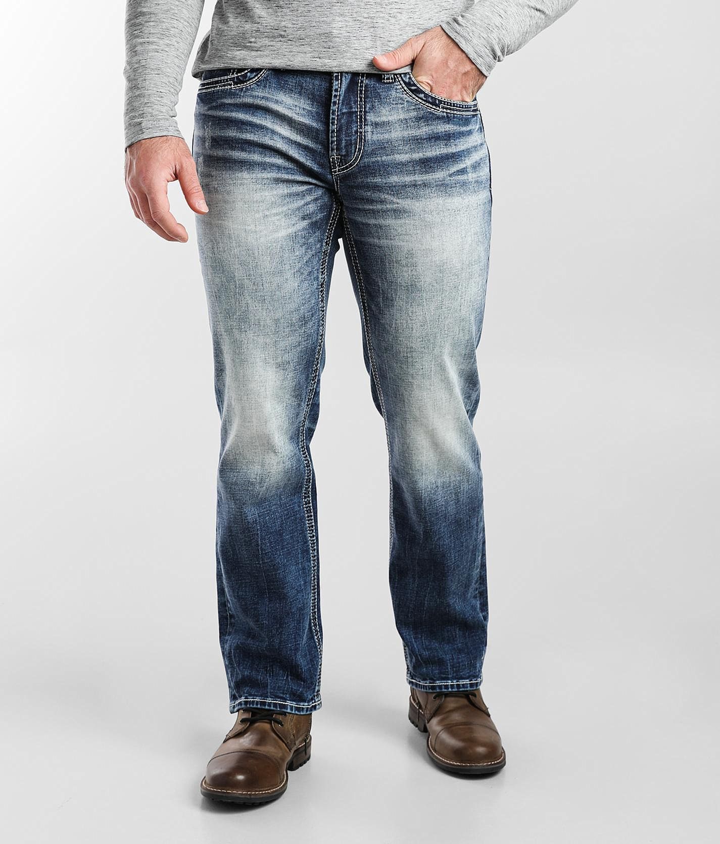 buckle men's bootcut jeans