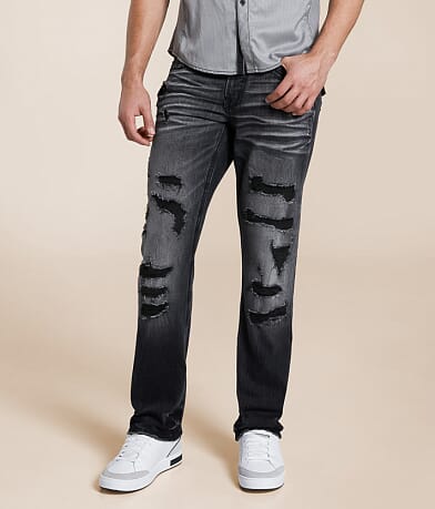 Salvage Mayhem Straight Stretch Jean front view