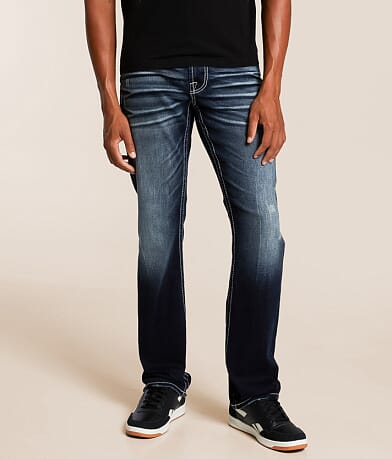 Salvage Mayhem Straight Stretch Jean front view