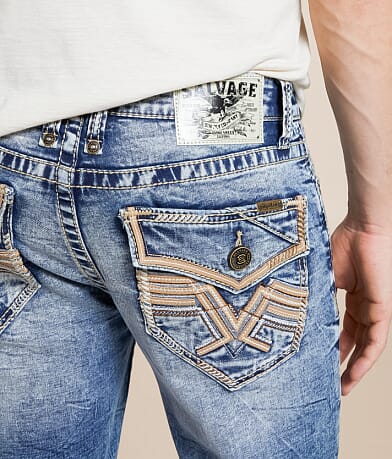 Salvage Havoc 12&quot; Stretch Short back pocket view