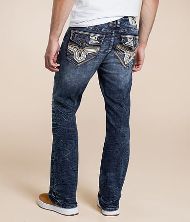 Salvage Riot Boot Stretch Jean back view