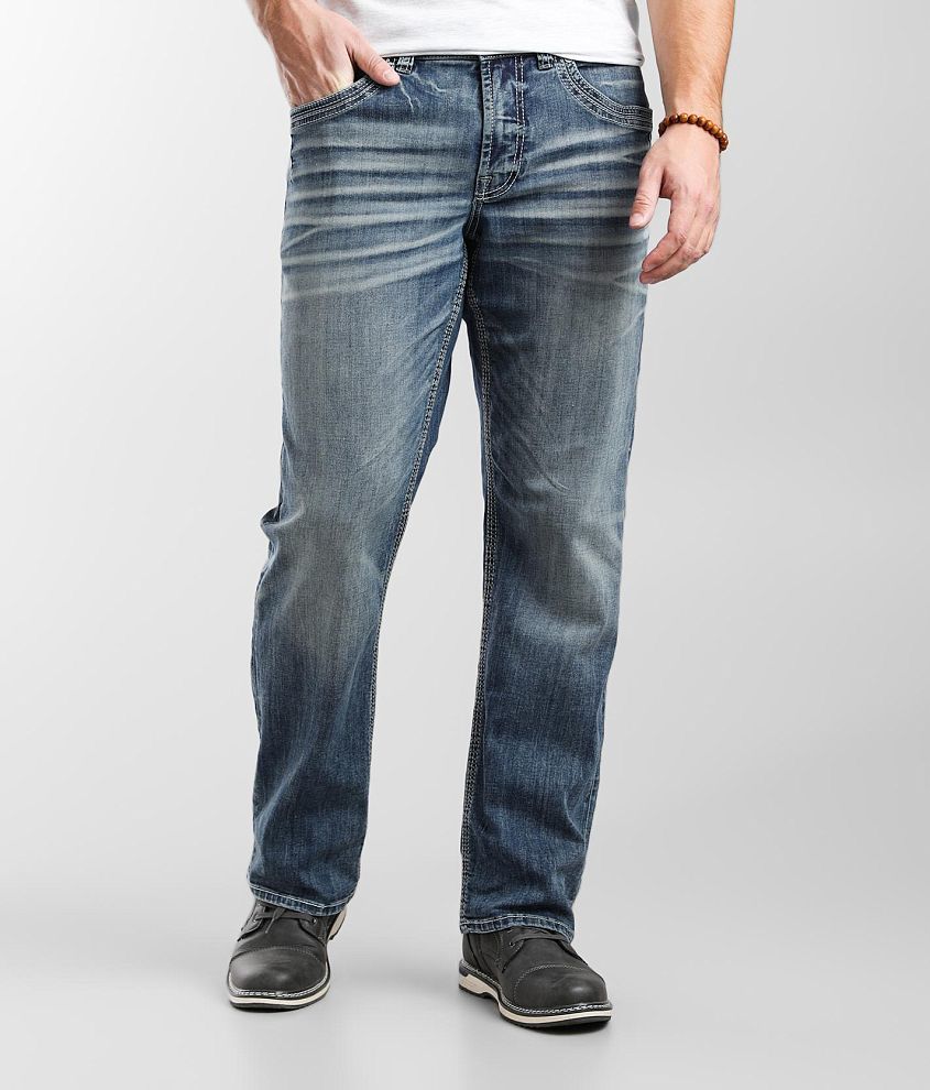 Salvage Anarchy Straight Stretch Jean - Men's Jeans in Apollo