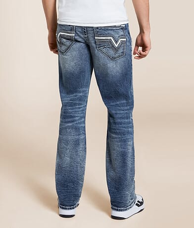 Salvage Anarchy Straight Stretch Jean back view
