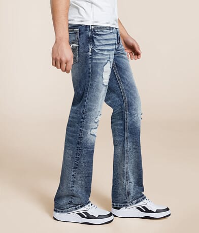 Salvage Anarchy Straight Stretch Jean full left side view
