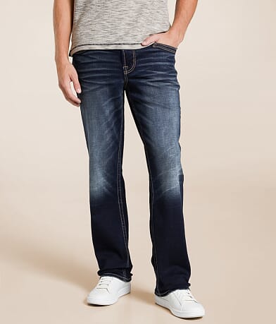 Salvage Anarchy Straight Stretch Jean front view