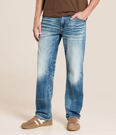 Salvage Anarchy Straight Stretch Jean front view