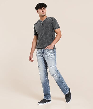 Salvage Anarchy Straight Stretch Jean front view