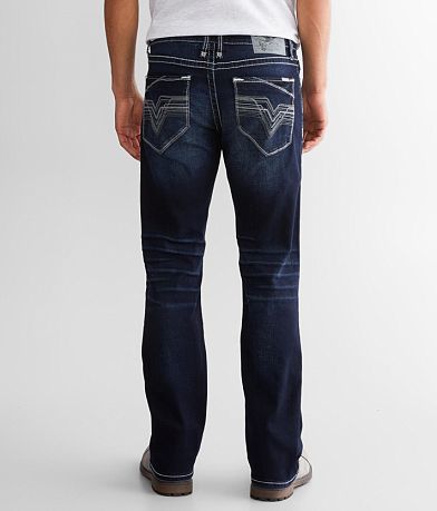 Salvage Havoc Slim Boot Stretch Jean BACK