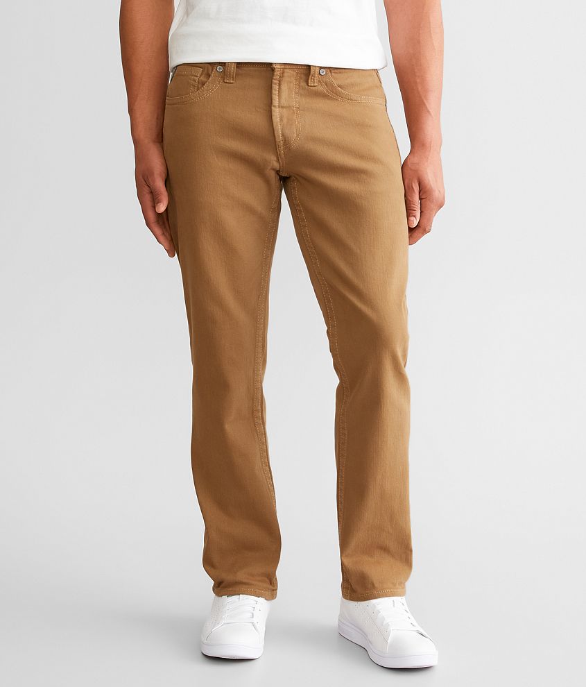 DARTED HEM SLIM FIT PANTS