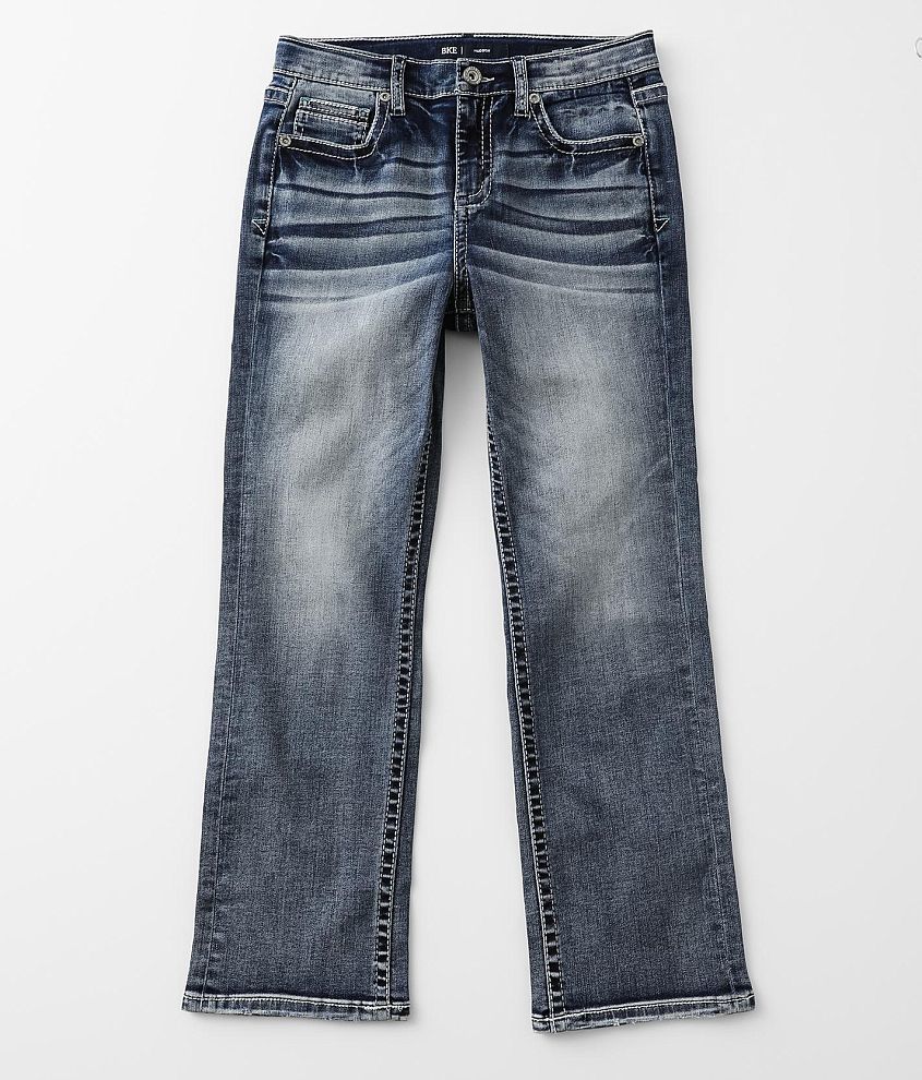 Boys - BKE Hudson Straight Stretch Jean front view