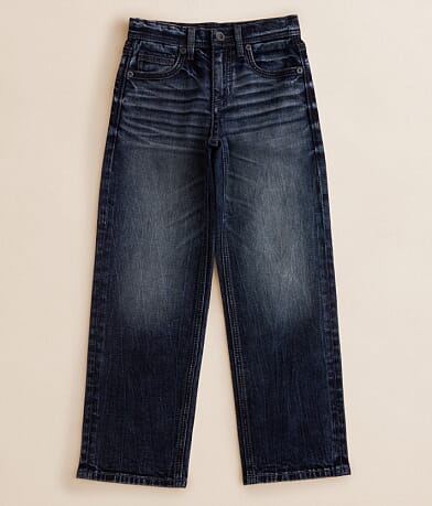 BKE Boys - Wells Jr. Baggy Stretch Jean front view