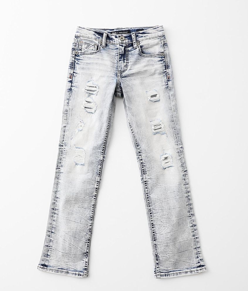 Boys - BKE Conner Straight Stretch Jean front view