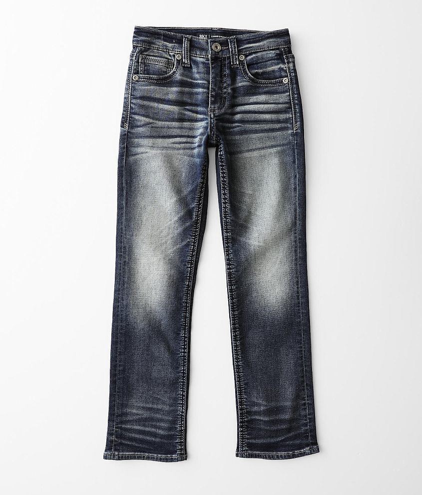 Boys - BKE Conner Straight Stretch Jean front view