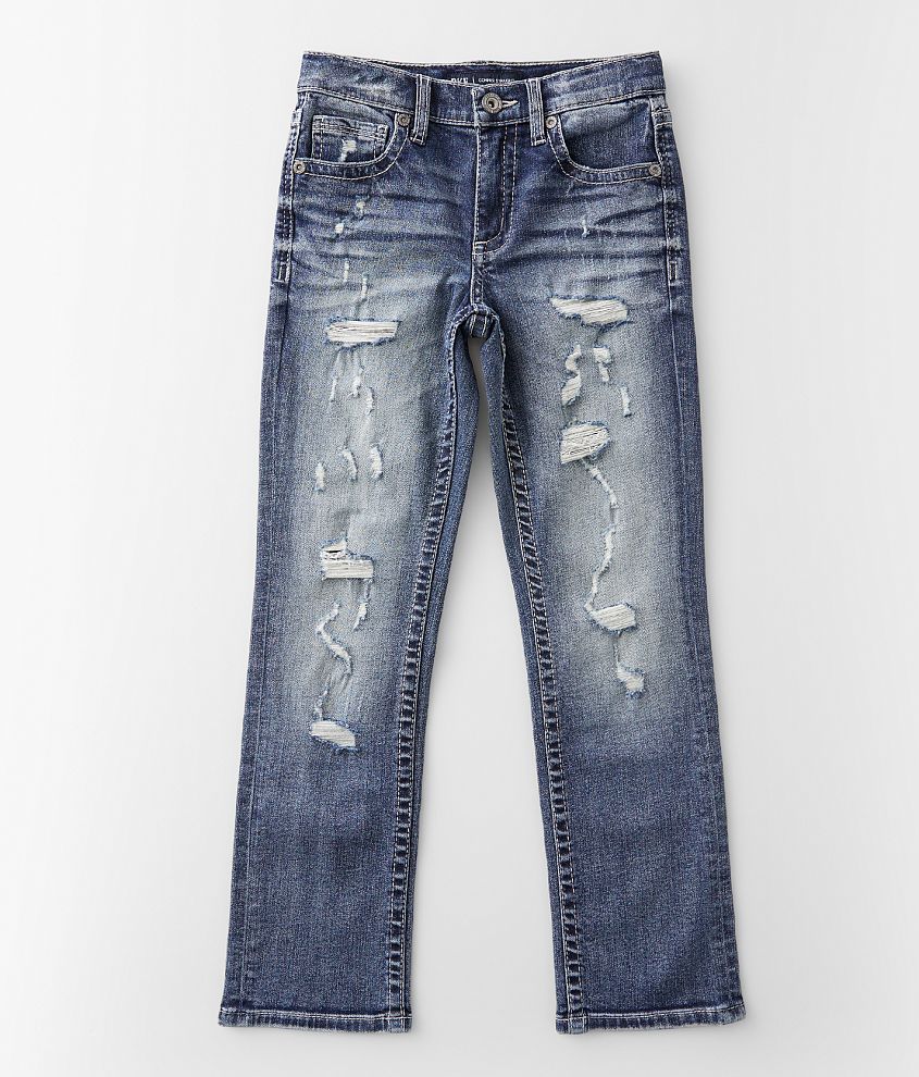 Boys - BKE Conner Straight Stretch Jean front view