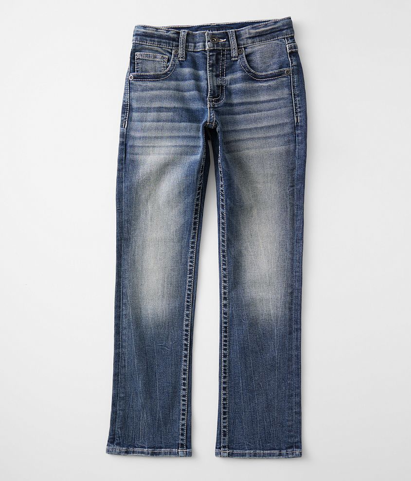 Boys - BKE Conner Straight Stretch Jean front view