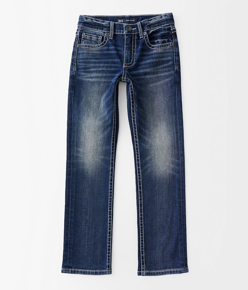 Boys - BKE Conner Straight Stretch Jean front view