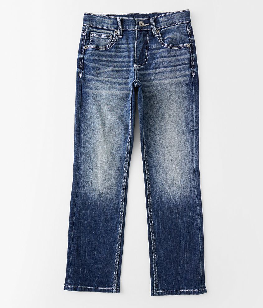 Boys - BKE Conner Straight Stretch Jean front view